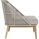 Andria Palazzo Taupe Outdoor Lounge Chair